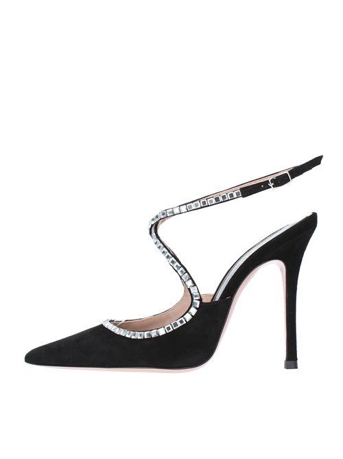Suede and rhinestone slingback pump GEDEBE model VIOLA GEDEBE | VIOLA SUEDENERO